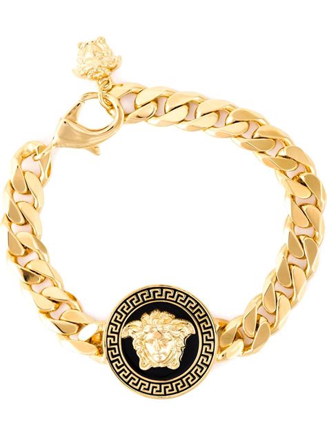 pulsera de hombre versace|VERSACE.